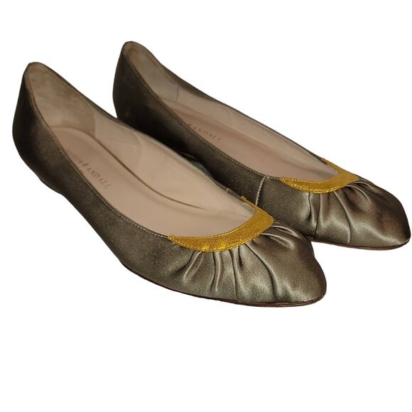 Loeffler Randall Lark Cinched Flat, 9.5 - Picture 1 of 11